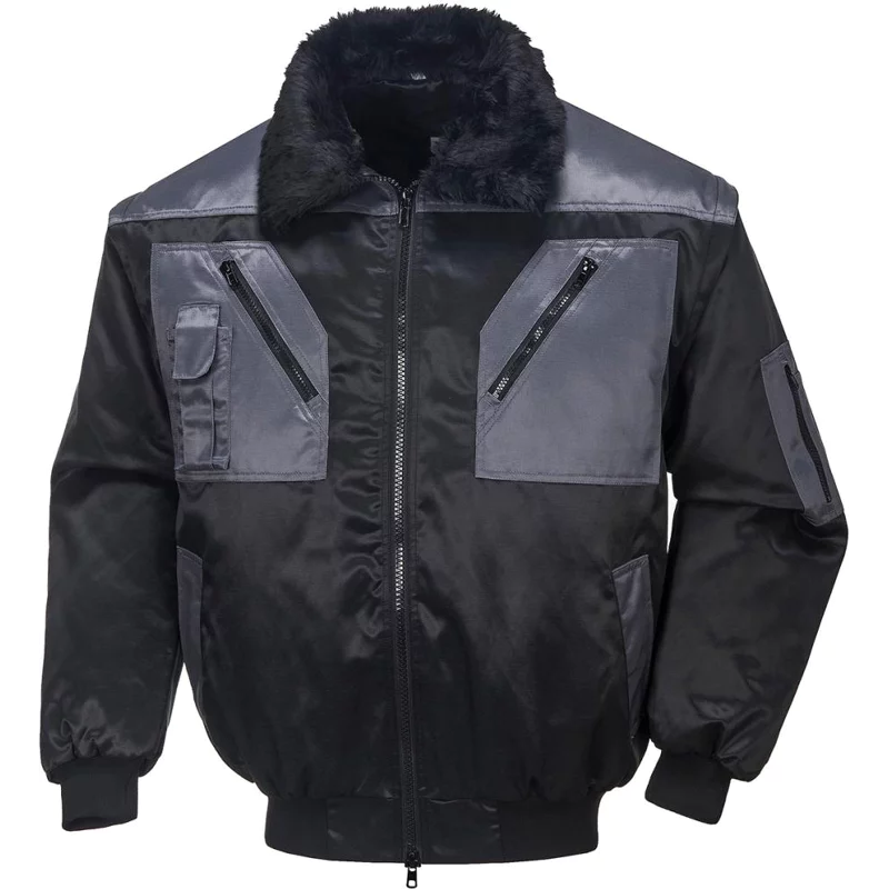 Bild von Magni, Arbeitsjacke, FORTIS Pilotenjacke Achim schw./anthr,Gr. S (S)