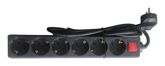 Bild von Magni, Steckdosenleiste, Steckdosenleiste 6-Fach 1,4m H05VV-F3G1,5 FORTIS (6 x)