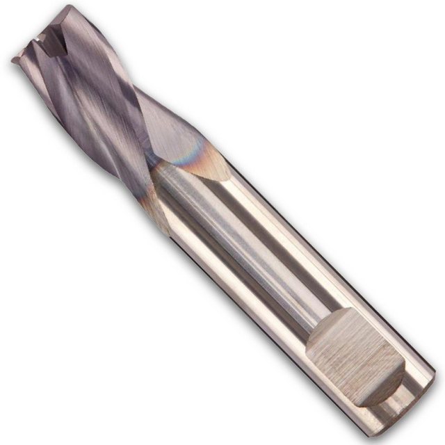 Bild von fortis Schaftfräser FORTIS VHM Mini-Schaftfräser Z3 AlTiN 2,50mm Schaft nach DIN 6535 HB