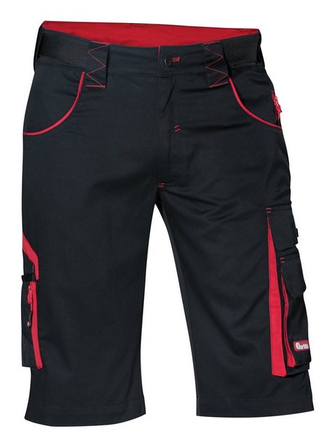 Bild von Magni, Arbeitshose, FORTIS Herren Bermuda/Arbeitshose kurz 24 schwarz/rot Gr.58 (58)