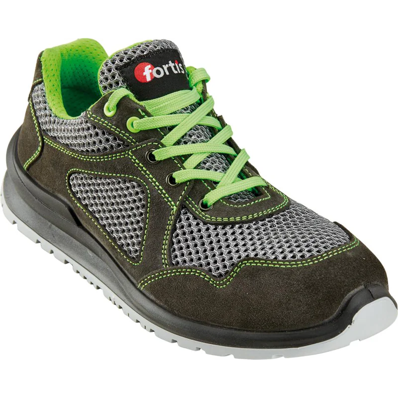 Bild von Fortis, Sicherheitsschuhe, Halbschuh Alviss S1P, Gr.45,lime (S1P, 45)