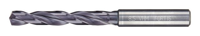 Bild von fortis Holzbohrer, VHM HL Bohrer 5xD UNI HA 15 TiAlN+ D6537