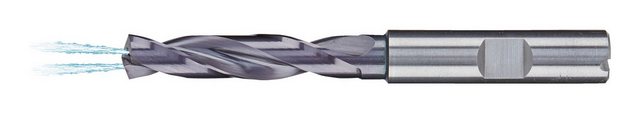 Bild von fortis Holzbohrer, VHM HL Bohrer 3xD UNI HB 3,5TiAlN+ IK D6537