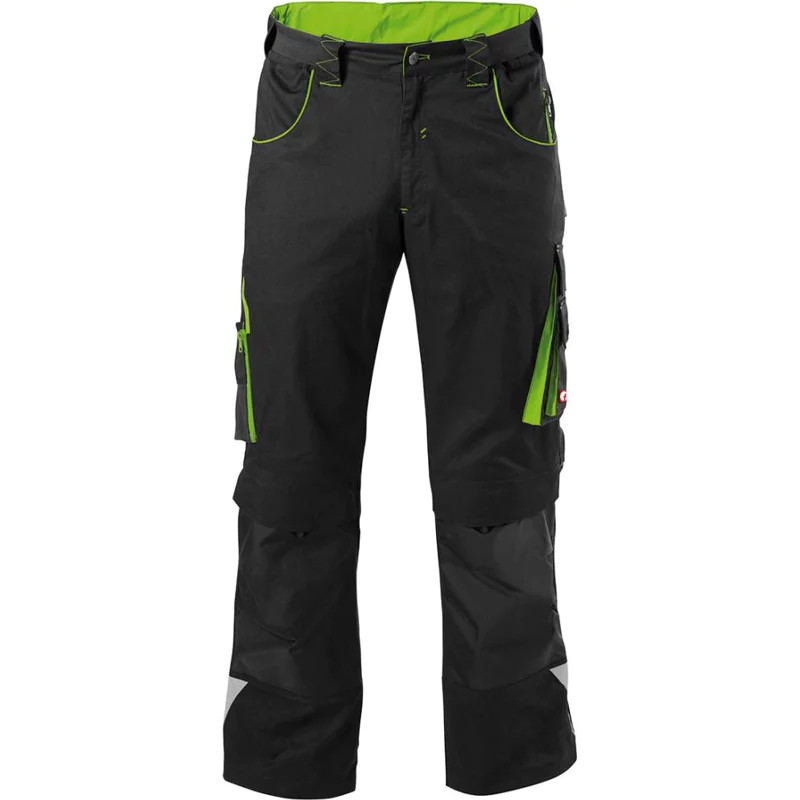 Bild von FORTIS Herren-Bundhose twenty four schwarz-limegreen 60