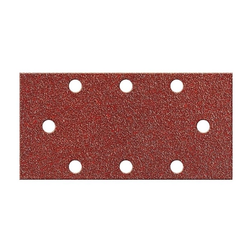 Bild von Fortis Klettschleifstreifen Korund 93 x 178 mm K 80 – 6 Stück