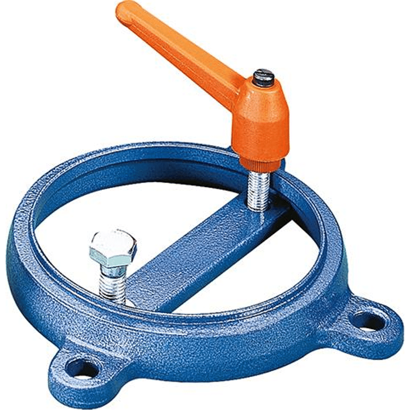 Bild von forum® Schraubstock, Drehteller für Parallelschraubstöcke 100 mm