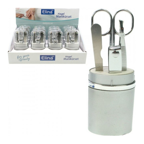 Bild von Clean Maniküre-Pediküre-Set Nagelset, 4-tlg. – Ideal für unterwegs