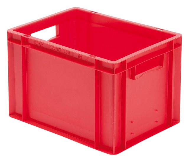 Bild von LA KA PE Stapelbox, Stapeltransportkasten 400 x 300 x 270 mm gelb
