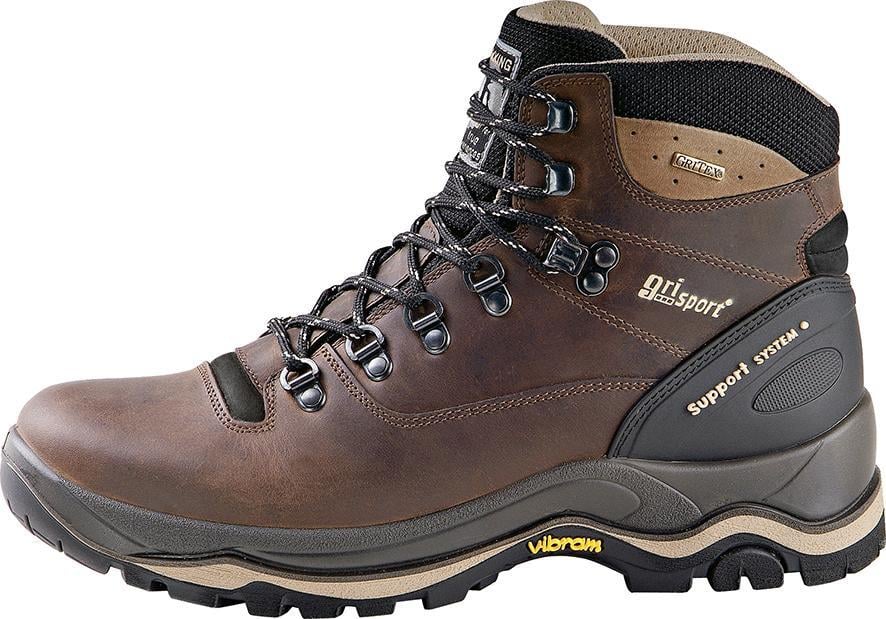 Bild von Grisport Schnürschuh Berufs-und Freizeitschuh Größe 47 braun