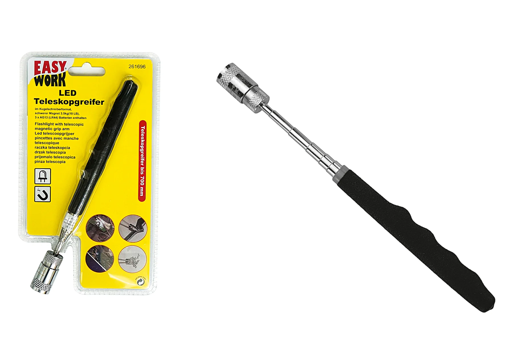 Bild von 6x Easy Work, Magnet, Teleskopgreifer (6 x)