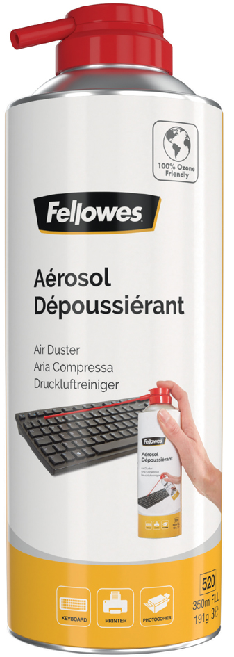 Bild von Fellowes Druckluftreiniger, HFC-frei, Inhalt: 350 ml