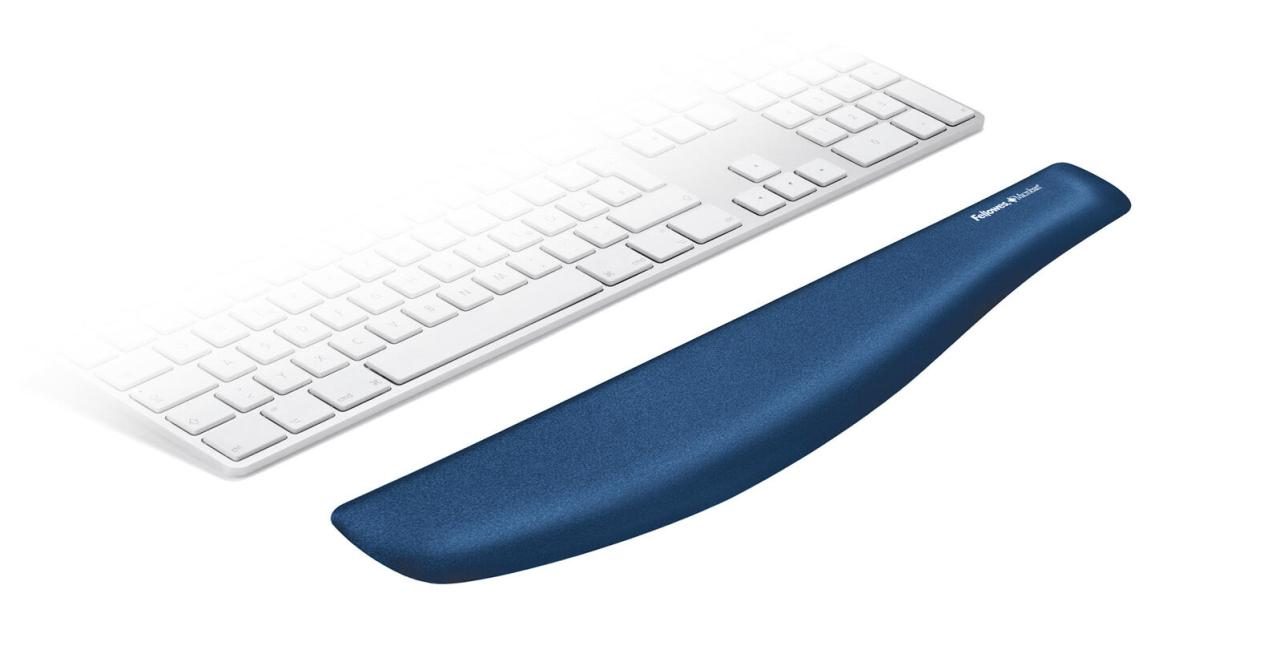 Bild von FELLOWES Tastatur-Handballenauflage PlushTouch, weich und luftdurchlässig