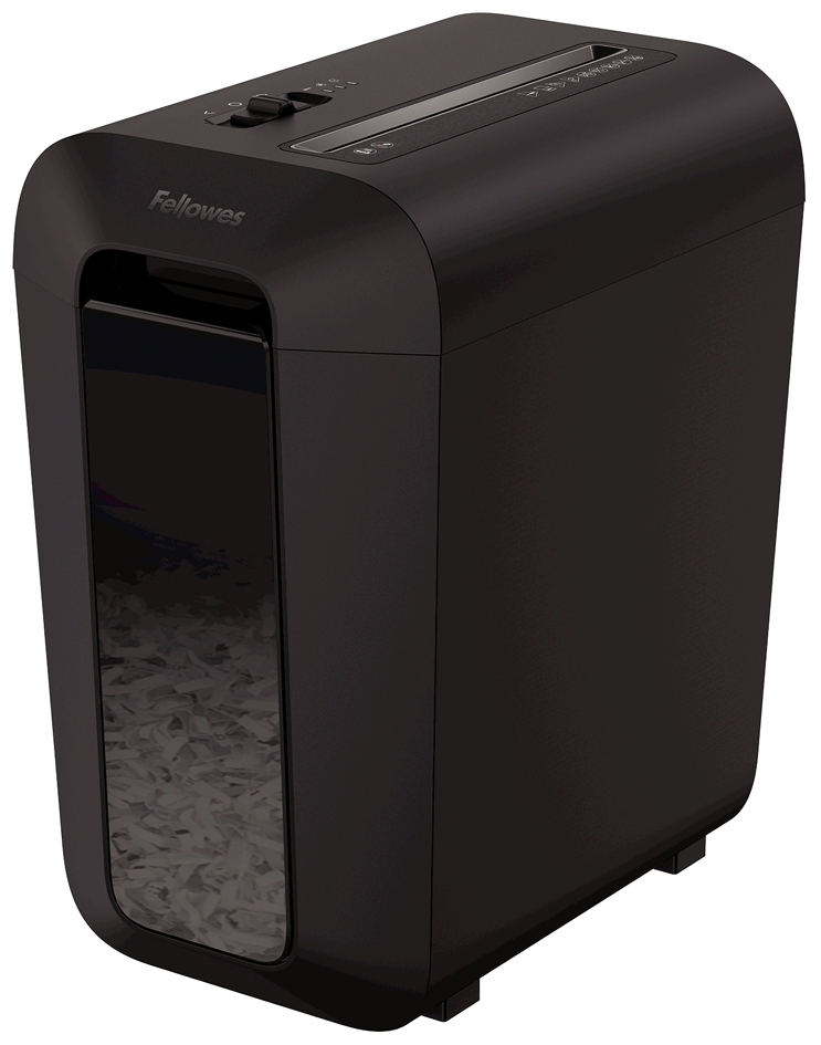 Bild von FELLOWES Aktenvernichter Powershred LX65, Partikelschnitt 4x 40 mm, bis 10 Blatt, 22 Liter
