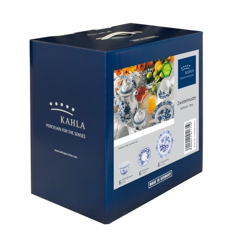 Bild von Rosella Zwiebelmuster Kaffeeset 18tlg.