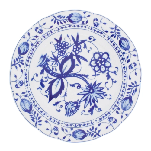 Bild von Kahla Speiseteller  Rosella Zwiebelmuster ¦ blau ¦ Porzellan ¦ Maße (cm): H: 3  Ø: [23.6] Küchenzubehör - Sconto