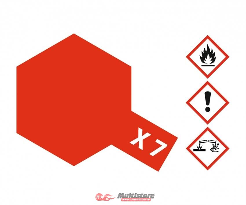 Bild von TAMIYA X-7 Rot glänzend 10ml Acryl / 300081507