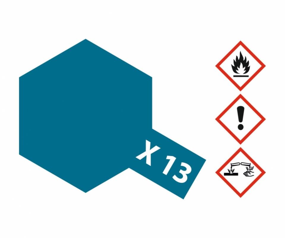 Bild von TAMIYA X-13 Metallic-Blau glänzend 10ml / 300081513