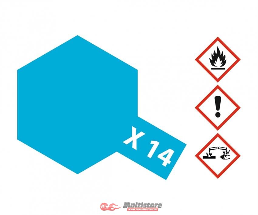 Bild von TAMIYA X-14 Himmelblau glänzend 10ml / 300081514