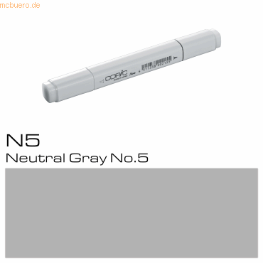 Bild von COPIC Marker Typ N - 5, Neutral Gray: Layoutmarker für Grafiker und Designer, (1-tlg)