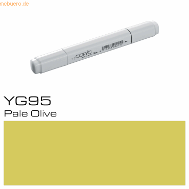 Bild von COPIC Marker Marker YG95, Pale Olive - Layoutmarker für Grafiker und Designer, (1-tlg)