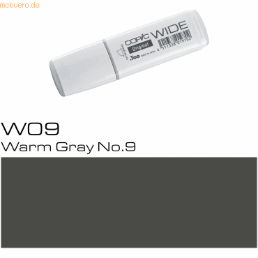 Bild von 3 x Copic Marker Copic Wide W9 warm grey