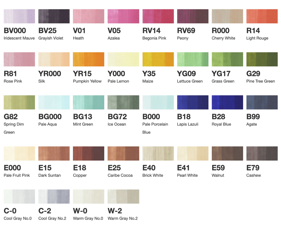 Bild von COPIC Copic Marker COPIC Ciao 36er Set - E