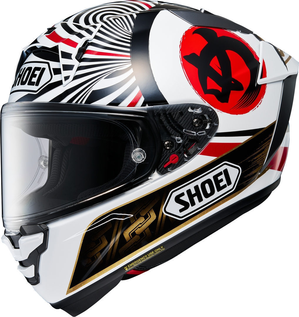 Bild von Shoei X-SPR Pro Marquez Motegi Helm, mehrfarbig, Größe XL für Männer