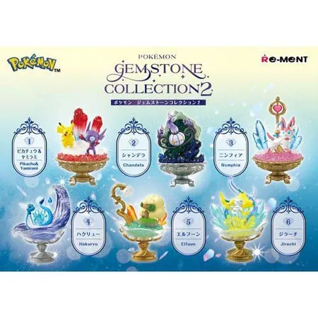 Bild von ReMent Pokemon Terrarium Gemstone Collection 2 Figur, 1 Box, sortiert