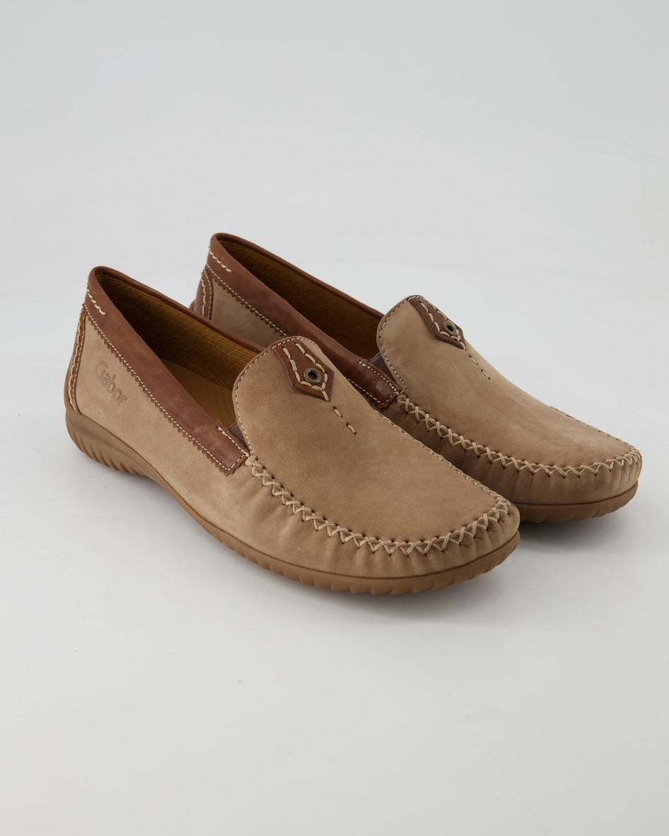 Bild von Gabor Comfort Schuhe - 46.090.43 Veloursleder (Beige, Gr. 37½)