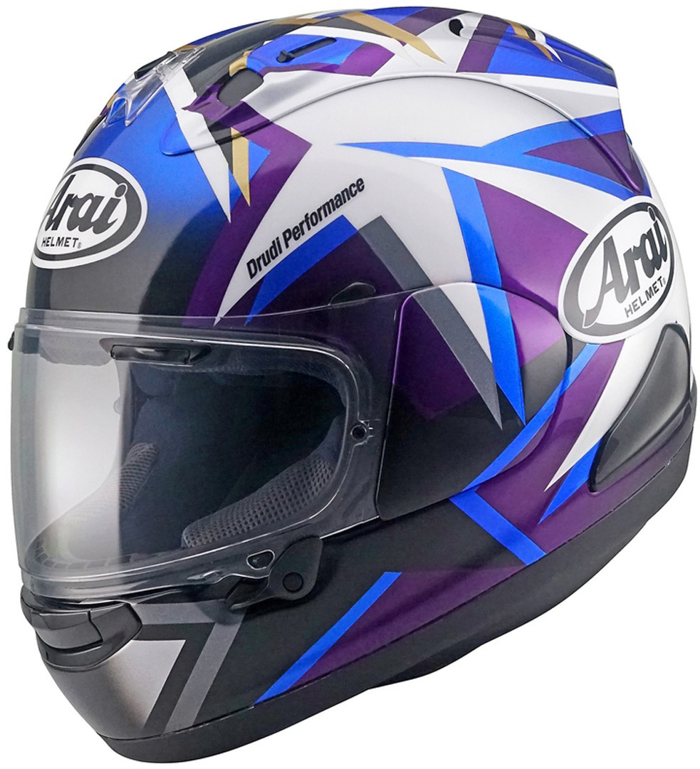 Bild von Arai RX-7V Evo MVK Stars Helm, schwarz-blau, Größe XS für Männer
