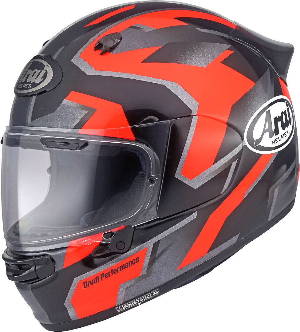 Bild von Arai Quantic Robotic Helm, rot, Größe XL für Männer