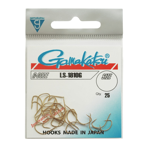 Bild von Gamakatsu LS-1810G Hooks Goldfarben - 25 Friedfischhaken im Test