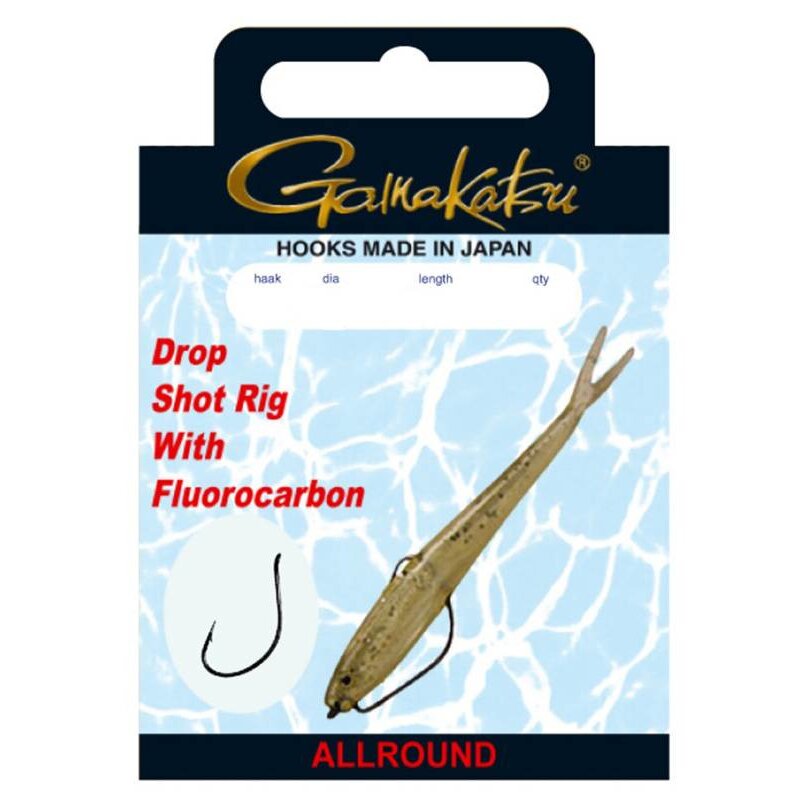 Bild von GAMAKATSU Hook BKD-Drop Shot Rig W39 170cm Gr.1 0,31mm... (2,29 € pro 1 m)