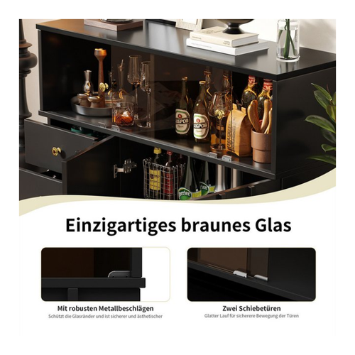 Bild von Rhein Beleuchtung Buffet Esszimmerschrank – Stilvoller Stauraum für Ihr Zuhause
