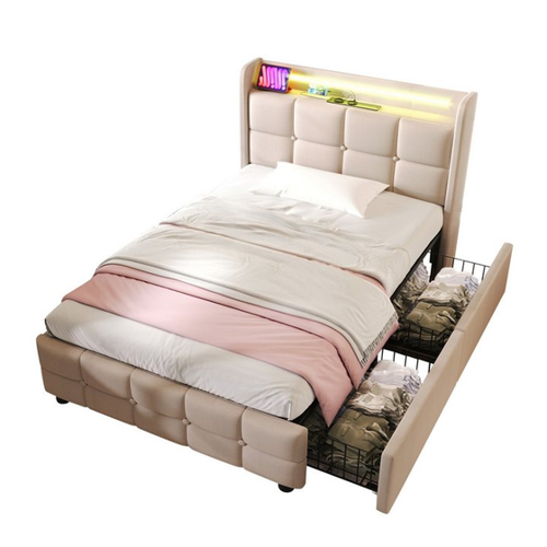 Bild von Gutagee Polsterbett Multifunktionsbett – Komfort und Funktionalität vereint