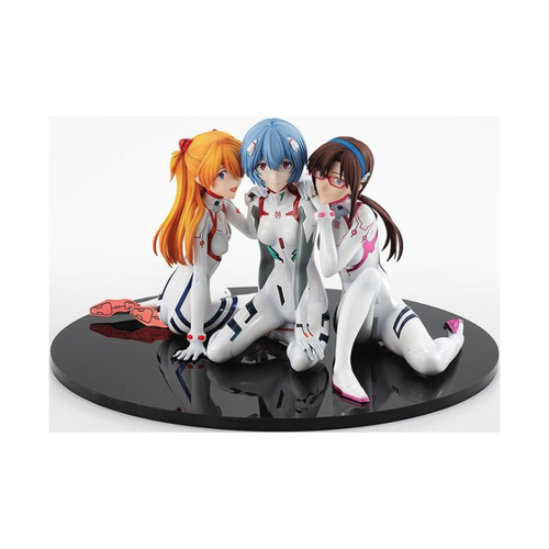 Bild von Kadokawa Actionfigur Evangelion: 3.0+1.0 Thrice Upon a Time PVC Statue 1/8 Asuka/Rei/Mari