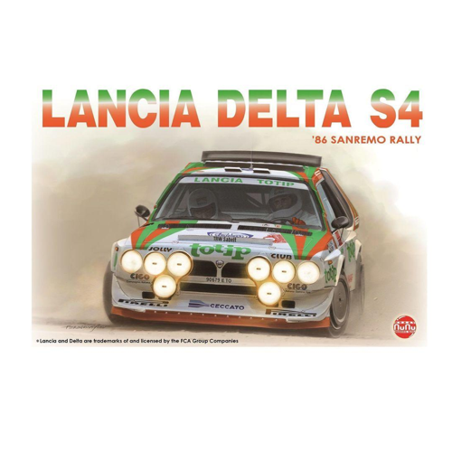 Bild von Lancia Delta S4 Sanremo Rally 86 Modellbausatz im Maßstab 1:24