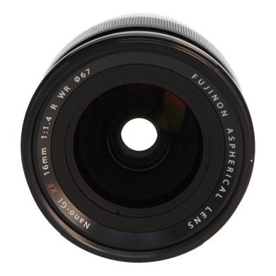 Bild von Fujifilm Fujinon XF 16mm f/1.4 R WR (Fujinon XF, APS-C / DX), Objektiv, Schwarz