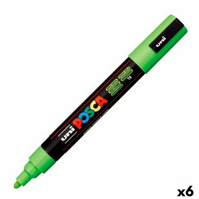 Bild von POSCA Filzstift, Filzstifte POSCA PC-5M (6 Stücke) (6 Stück)
