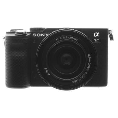 Bild von Sony Vollformat-Digitalkamera »ILCE-7CLB - Alpha 7C E-Mount mit SEL2860«, FE 28–60 mm F4–5,6, 24,2 MP, FE 28–60 mm F4–5,6, 24,2 MP, 4K Video, Echtzeit-AF