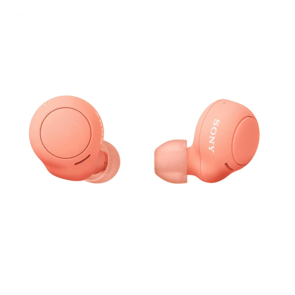 Bild von Sony WFC500D True Wireless In-Ear Kopfhörer orange In-Ear-Kopfhörer