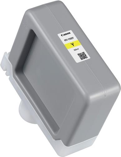 Bild von Canon PFI-1100 Y - Gelb - Original - Tintenbehälter - für imagePROGRAF PRO-2000, PRO-4000, PRO-4000S, PRO-6000S (0853C001AA)
