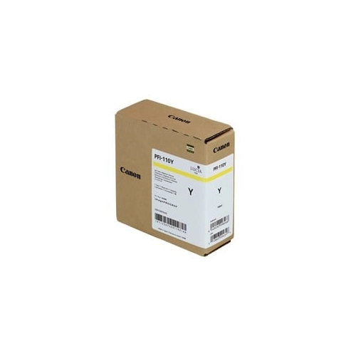 Bild von Original Canon 2367C001 / PFI-110Y Druckerpatrone Gelb