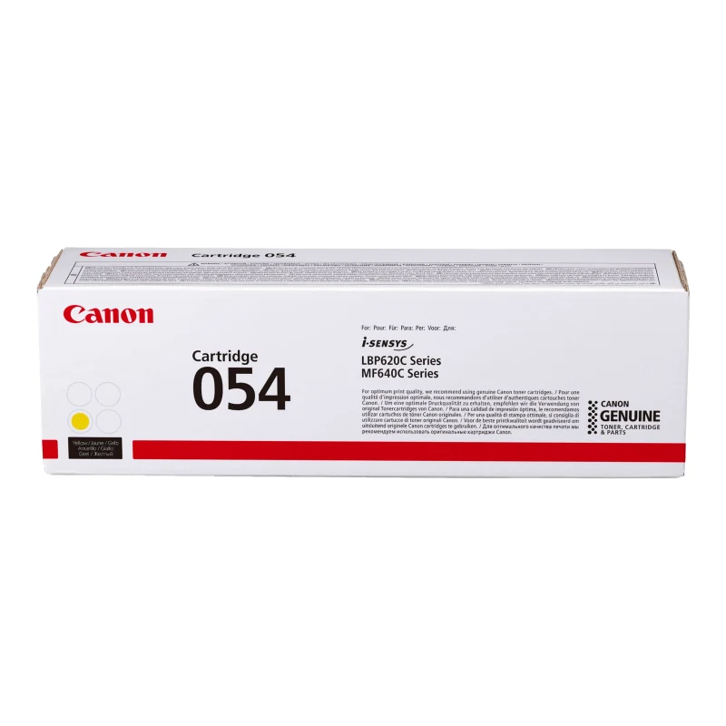 Bild von Canon Original 054H Toner - gelb 2.300 Seiten (3025C002)