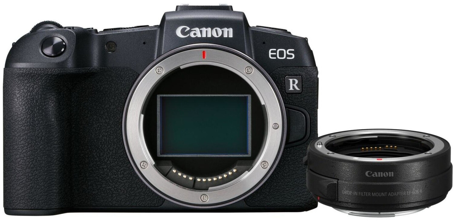 Bild von Canon EOS RP + Adapter EF-EOS R (26.20 Mpx, Vollformat), Kamera, Schwarz