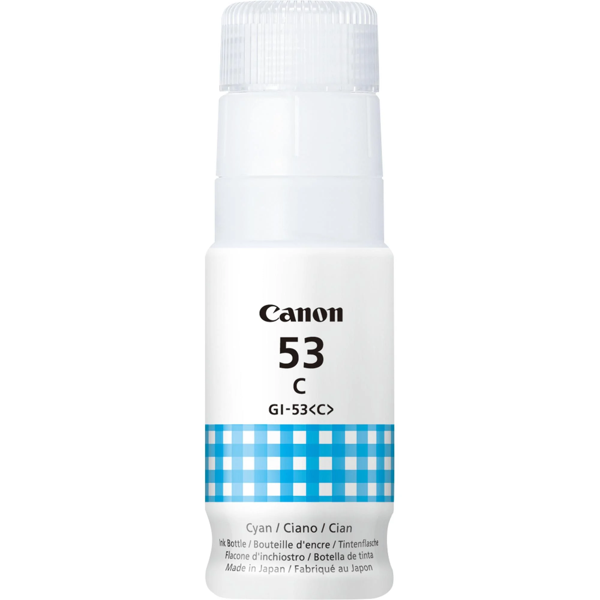 Bild von Canon GI-53 C Tintenpatrone (60 ml, Original Tintenflasche, cyan)