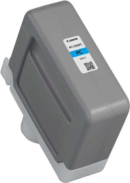 Bild von Canon PFI-3300 PC - 330 ml - Photo Cyan - original - Tintenbehälter - für imagePROGRAF PRO-2600, PRO-4600, PRO-6600 (6440C001)