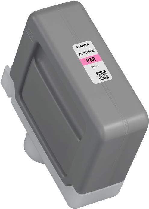 Bild von Canon PFI-3300 PM - 330 ml - Photo Magenta - original - Tintenbehälter - für imagePROGRAF PRO-2600, PRO-4600, PRO-6600 (6441C001)