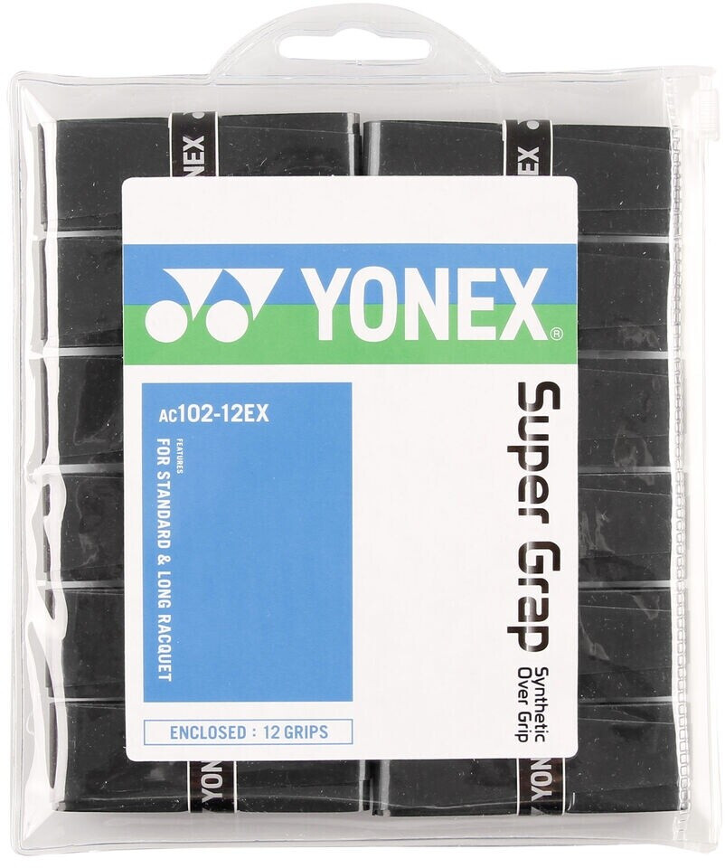 Bild von Yonex Overgrip Super Grap 12er, Schwarz, 0196260121800000