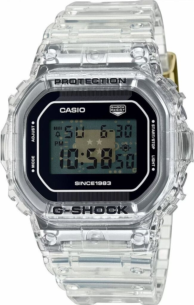 Bild von CASIO G-SHOCK Quarzuhr G-Shock Digitaluhr 40th Anniversary Clear Remix